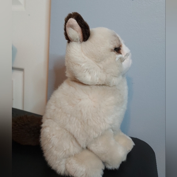 Gund Grumpy Cat Cream/Brown Stuffed Animal 9in - Picture 5 of 11